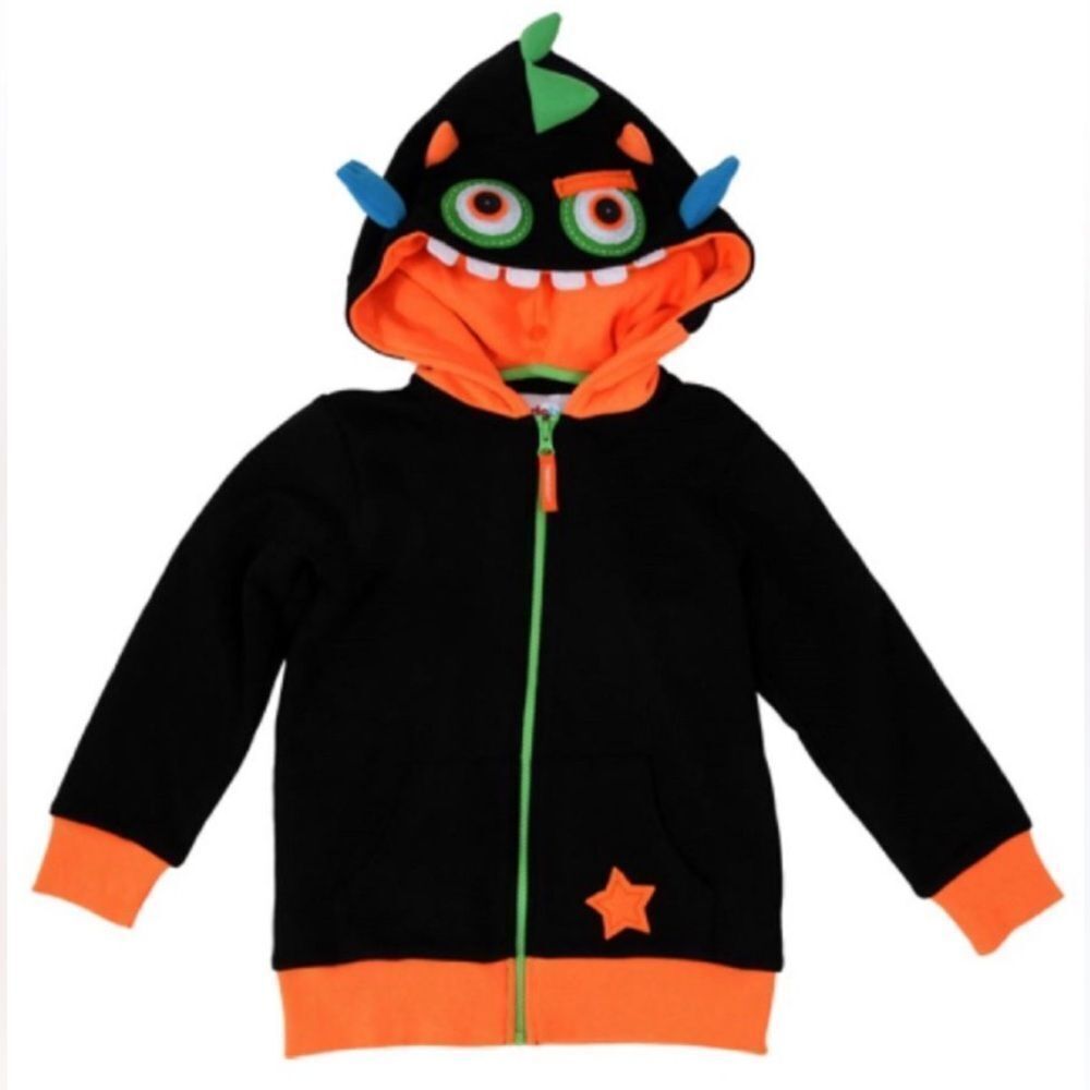 10/$50 Hoodsbee Kids Monster Hoodie Kids Size 4/4T